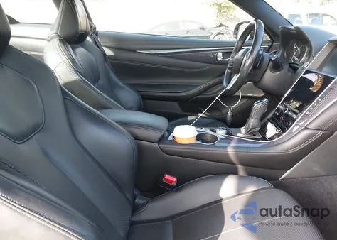 2018 Infiniti Q60 3.0T Sport z USA, uszkodzony, nr VIN JN1EV7EK6JM340115